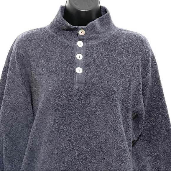 Soft Surroundings Woman Gray Pullover Sweatshirt Size S - Picture 2 of 8